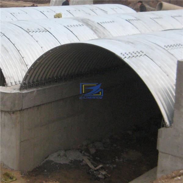 300mmX110 mm Arch corrugated steel culvert pipe